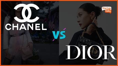 chanel competitors|dior vs chanel.